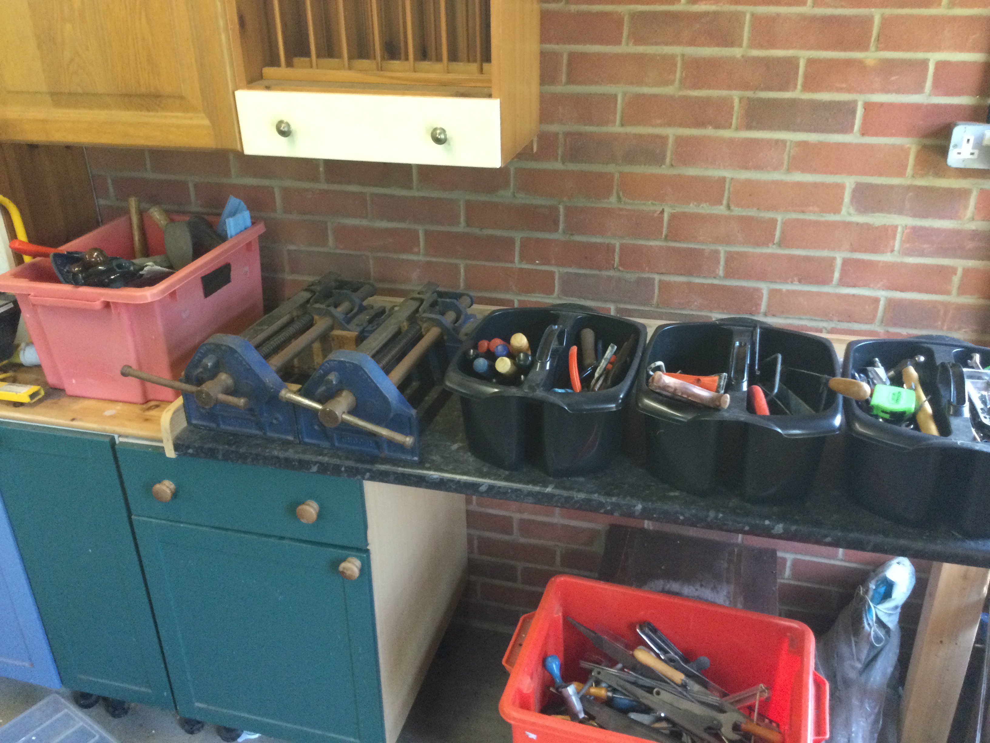 A large collection of assorted hand tools. Items sold in situ. Viewing on location in Woodham Mortimer by appointment contact office to arrange.
