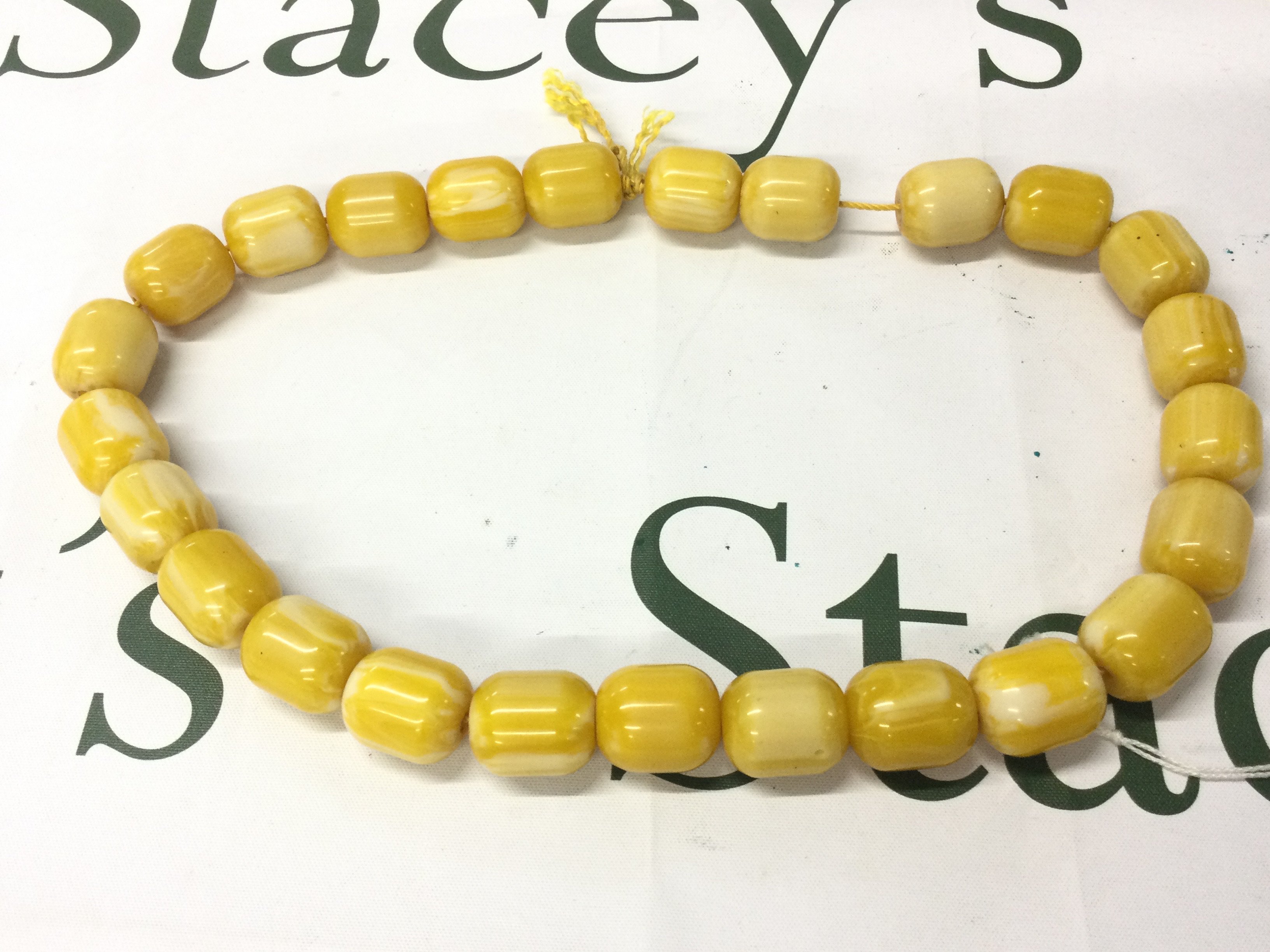 A large butterscotch Bakelite necklace , 60cm long. 170g total weight. postage category A