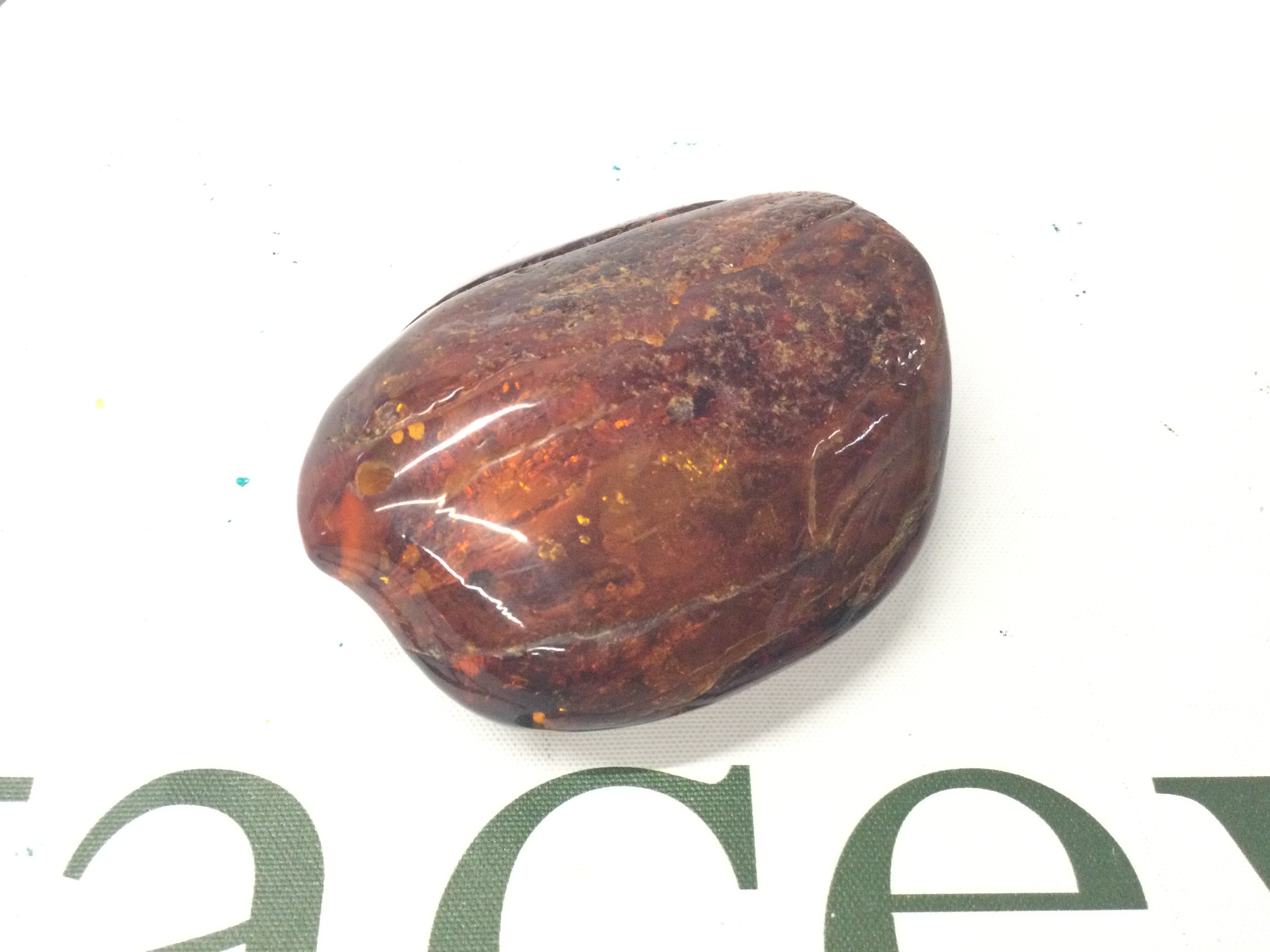 A Large Baltic Amber Piece, 75mm 90g