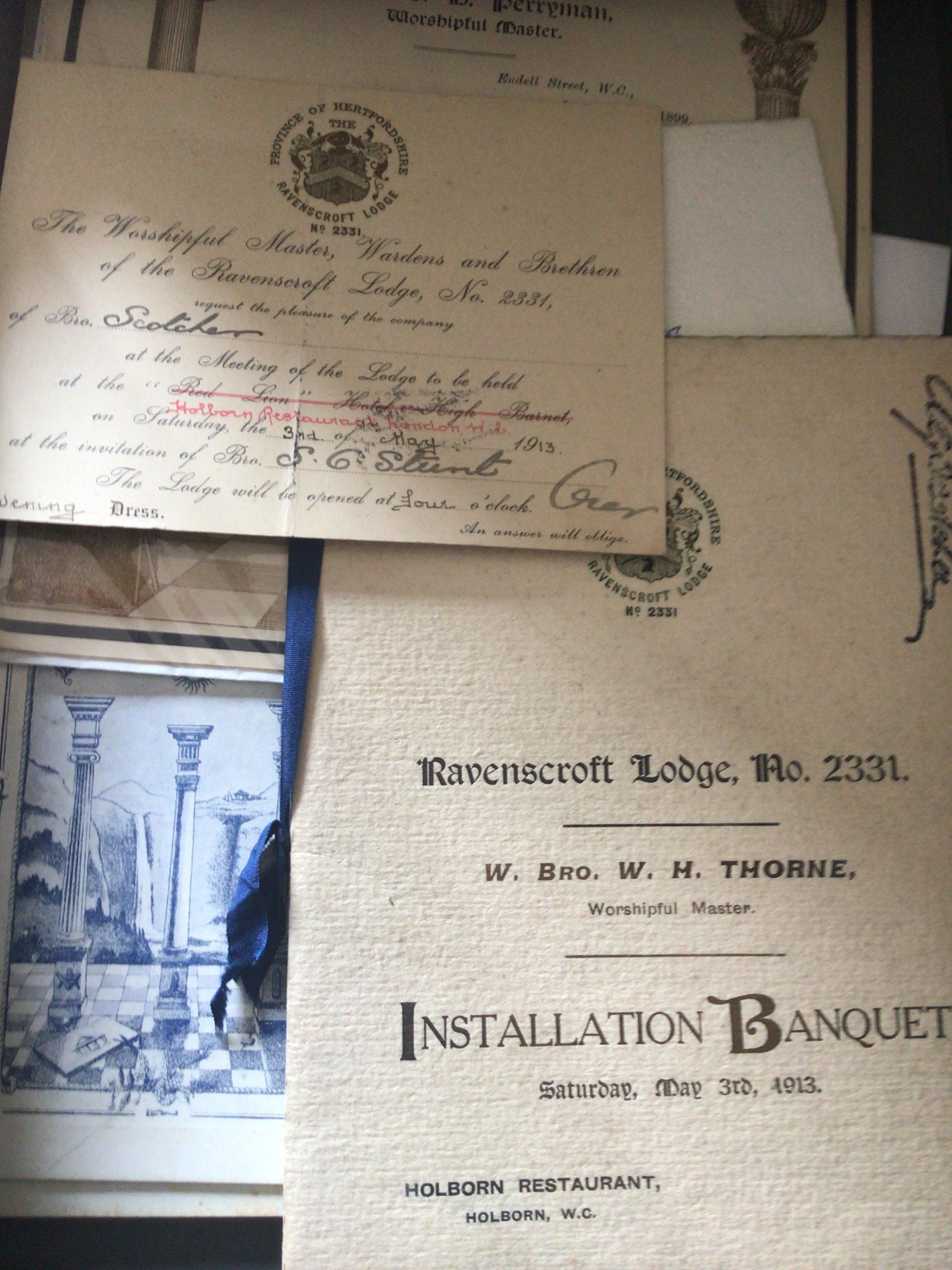 A metal filing cabinet containing Masonic literature.- NO RESERVE