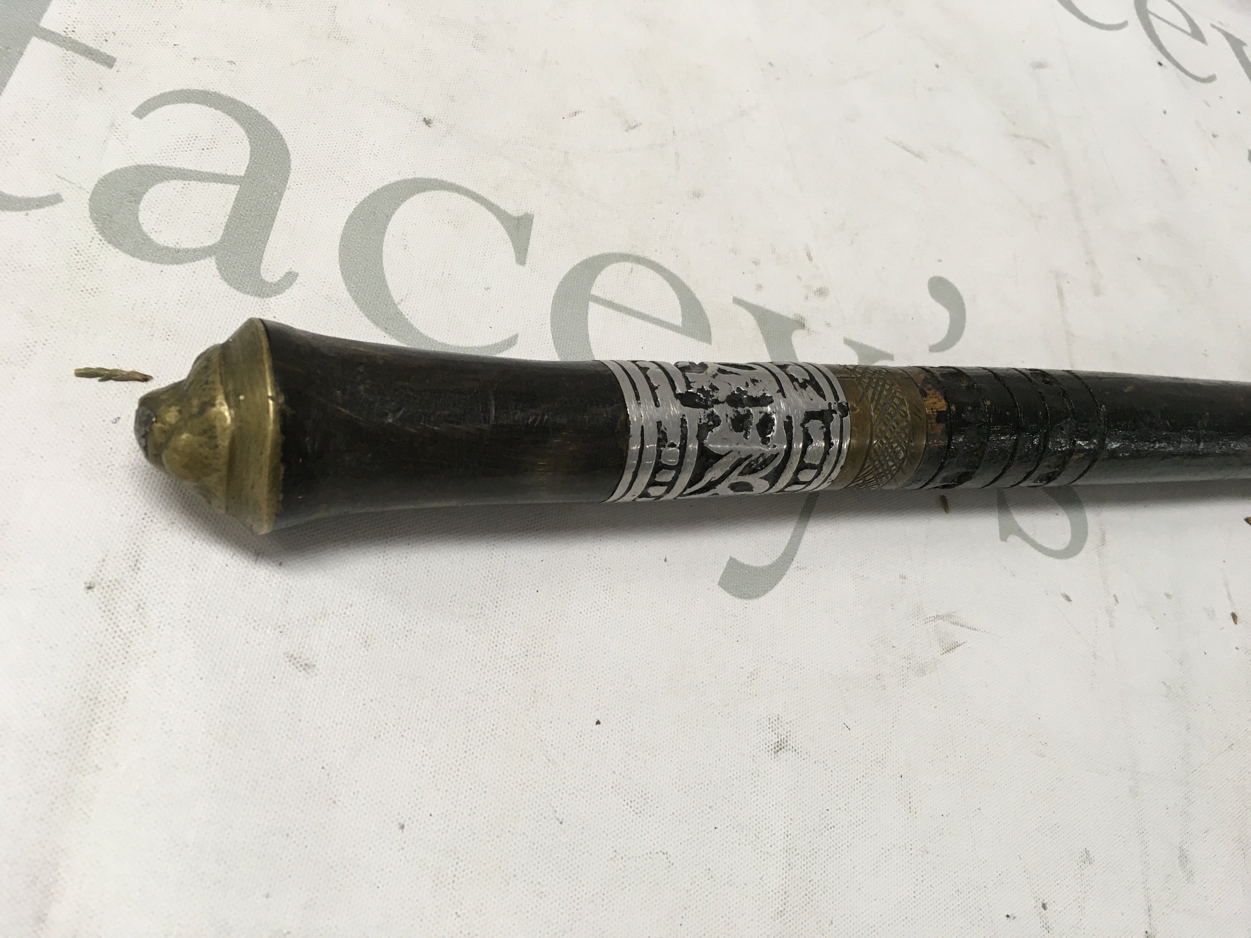 A Indian sword stick .