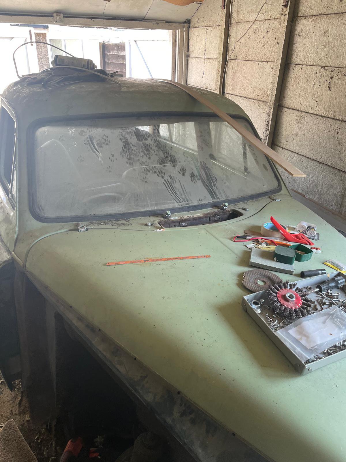 MG Magnette, Registration 8769 PFEngine Size (cc) 1489Year of Manufacture 1958Date First Registered: 09/06/1988Sold previously via Matthewsons classic car auction lot 309, December 2022, this was in the process of of being restored. (Please note this car is in parts) Viewing on location, wickford area via appointment from 10am - 2pm, please contact the office to arrange an appointment