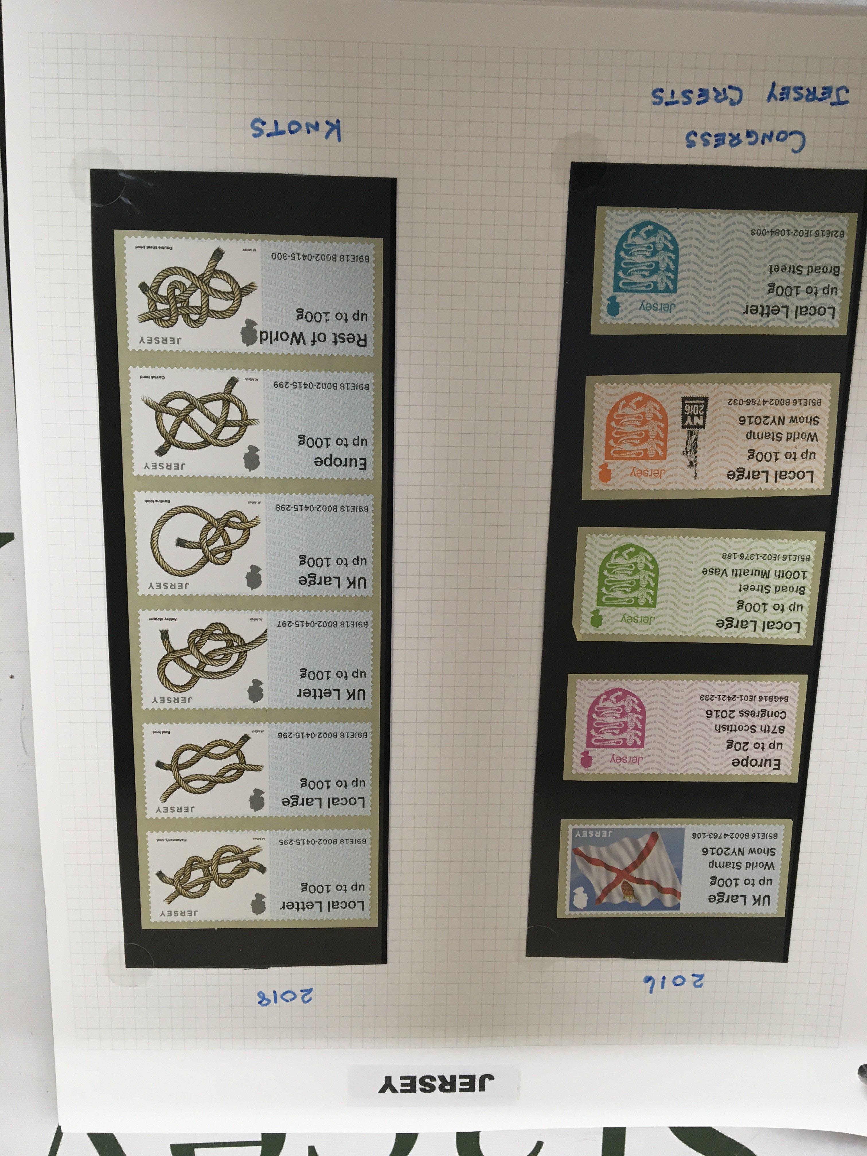 A comprehensive album of unused Pictorial stamps First class up to 100g unused from 2012-2018 and many other specials and including Jersey Guernsey Isle of Man Gibraltar Eire and Spain all mint unused. With only very few exceptions. Containing over 70 full sheets.