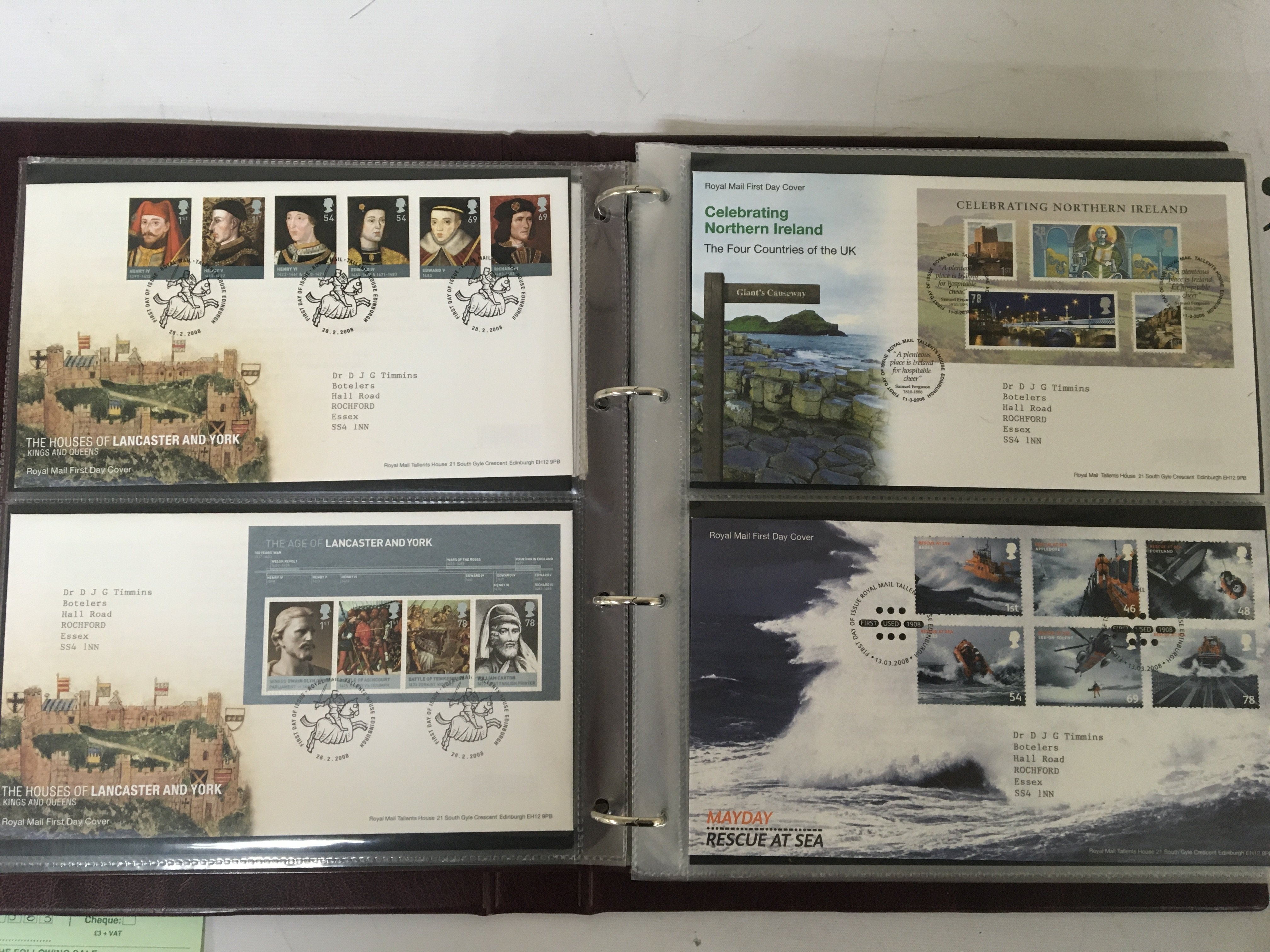 Ten well presented albums of British First day postal covers including some coin covers (10)