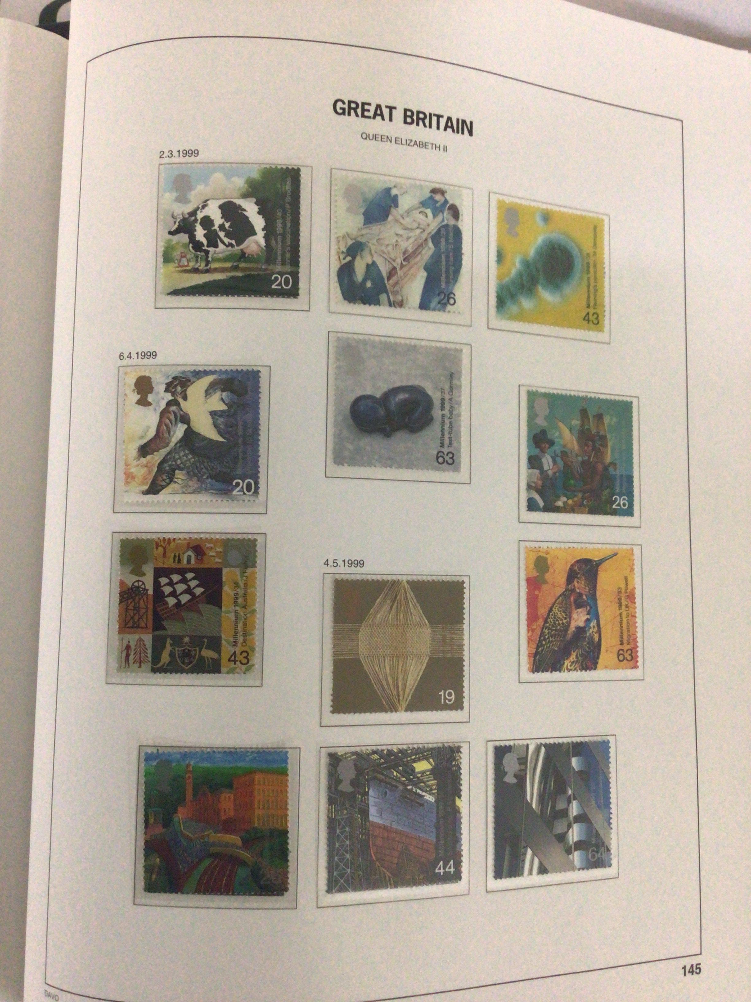 Three well presented Albums containing predominantly unused Elizabeth II pictorial decimal stamps. All three albums virtually complete also including 1937-38 and later postage paid unused stamps . (3)