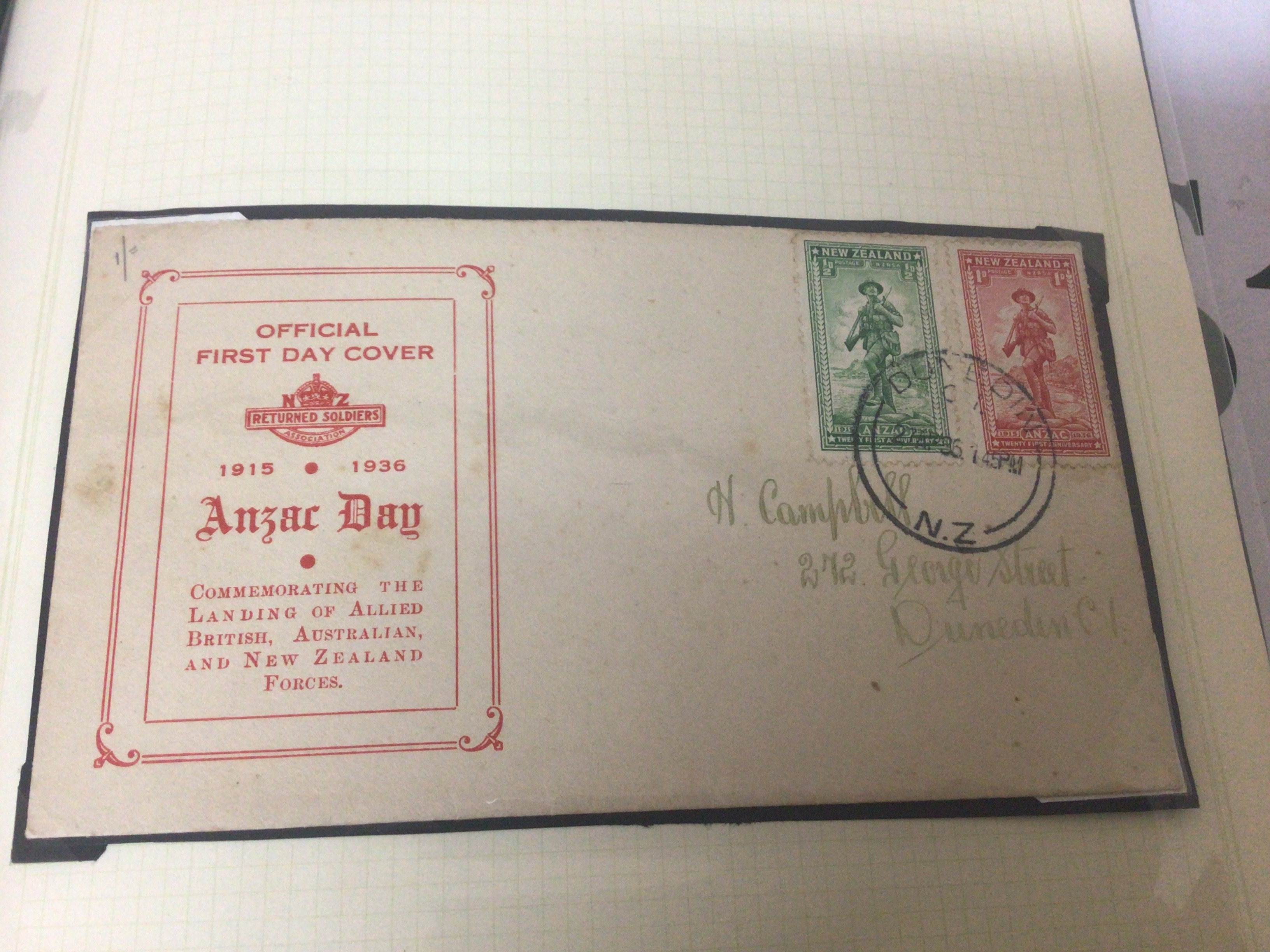 Two albums containing Stamps from New Zealand used and unused including George V and later stamps some later stamps in unused blocks.