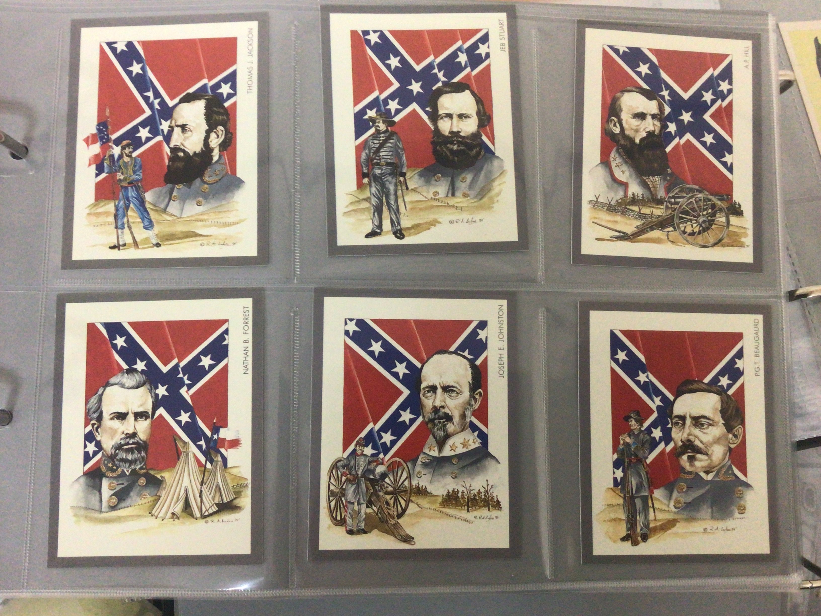 Five well presented albums of cigarette and other cards Public eye Godfrey Phillips American Civil war unusual illustrated train ticket cards (5)