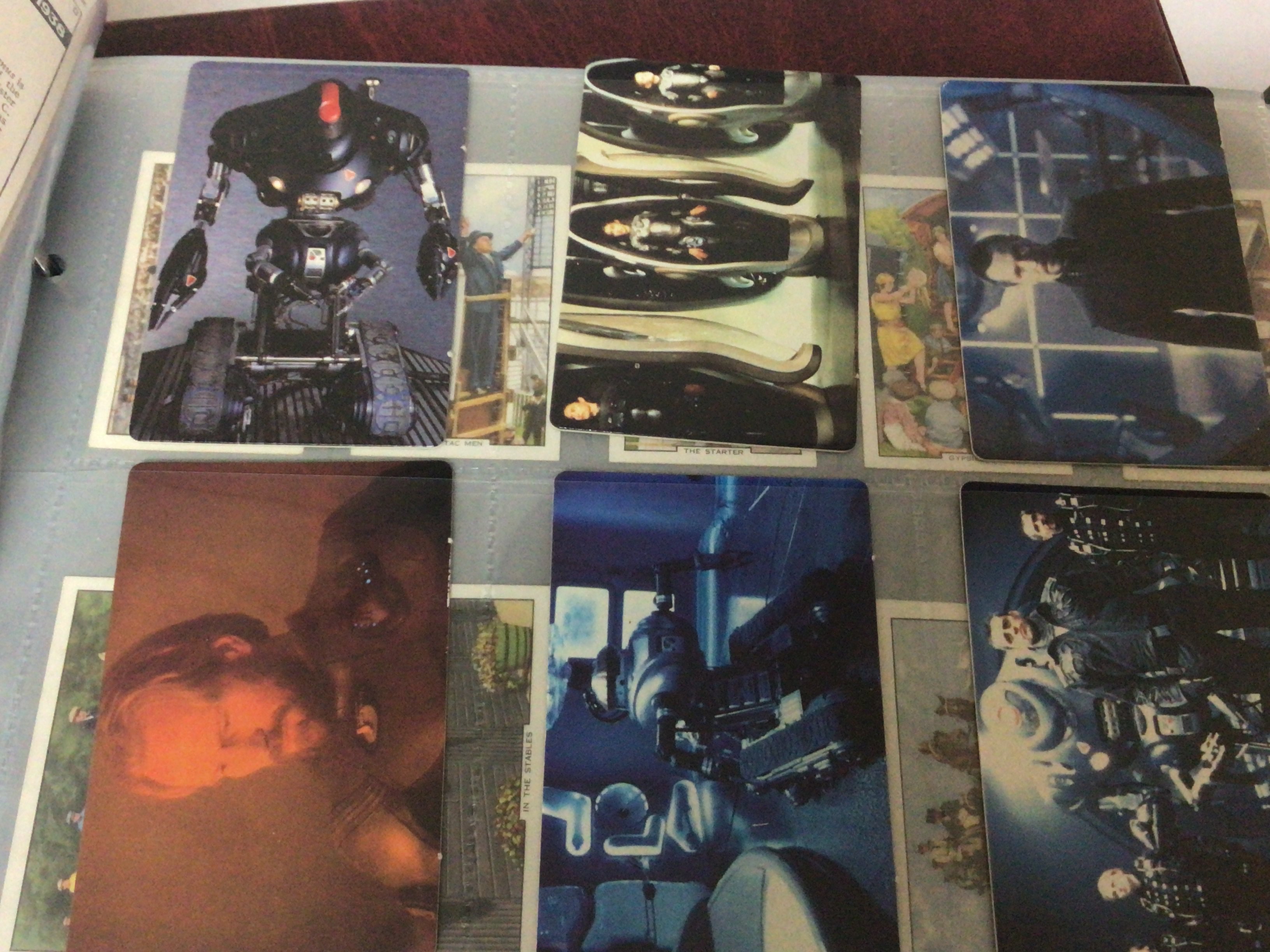 Five albums of well presented Cigarette and collectors cards including ATV Snap cards large size Players animal cards PG Tips Football cards Lost in Space cards Stephen Mitchell & Son A Gallery of 1934 and many other cards.