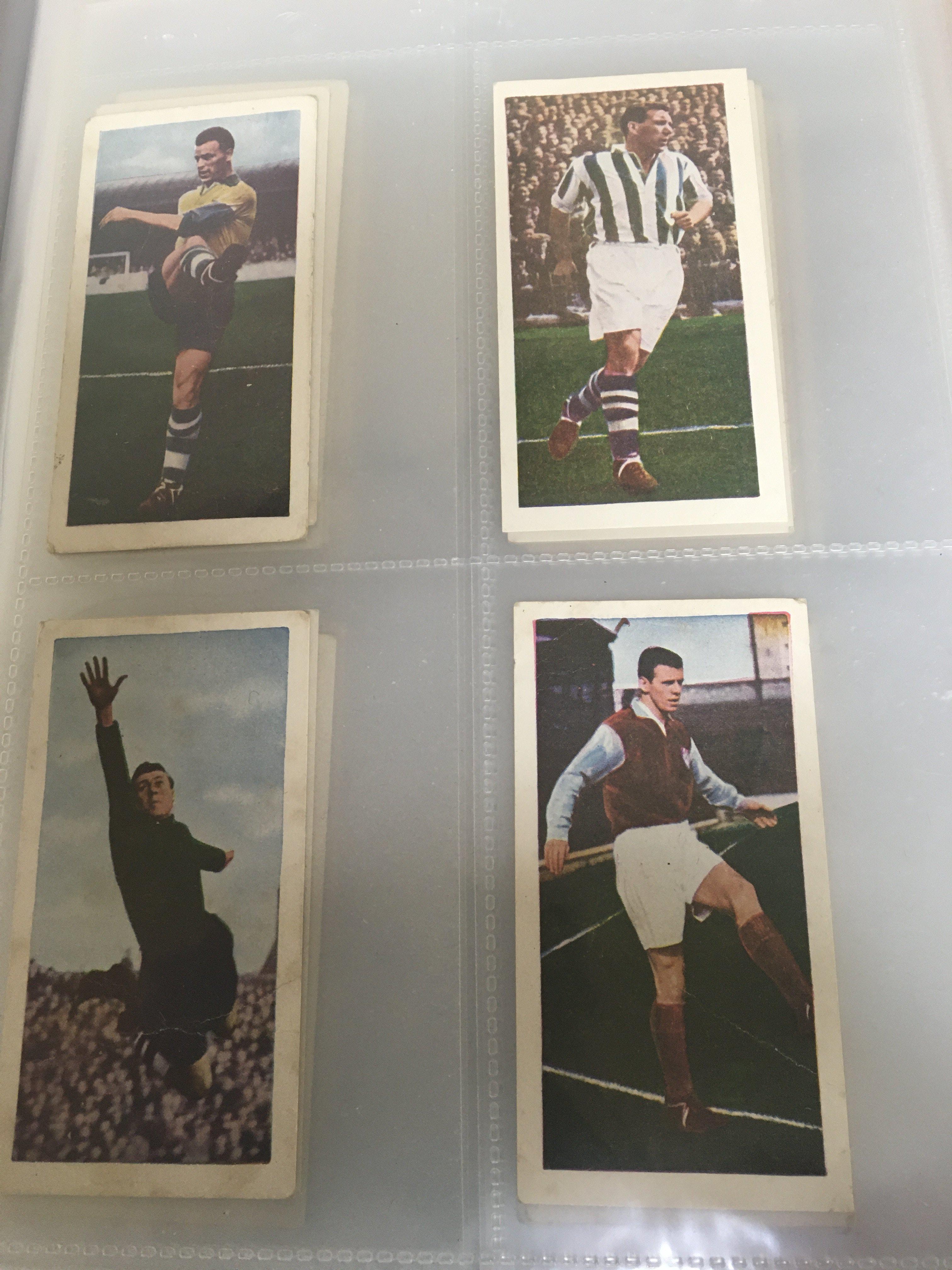 Three albums containing well presented cigarette cards Gallaher famous Footballers Vintage Alice in Wonderland cards Ogdens Boy Scouts Players 1928 footballs and many others.