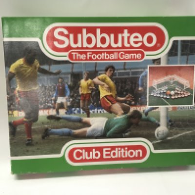 A boxed Subbuteo game..CLUB EDITION