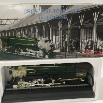 Boxed novelty Crescent Train 1925 Telephone by Telemania.