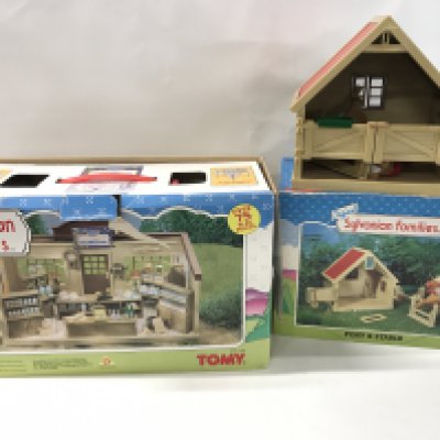 Two Sylvanian families play set. No reserve.