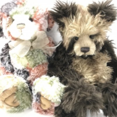 2 X Charlie Bears. Befuddle and George. Both With Tags And Bags.(2).