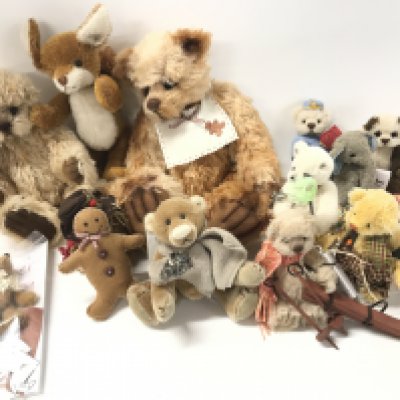 A Collection of Ju-Beary Bears. From Barleylands.
