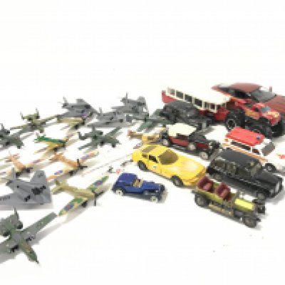 A Collection of Playworn Diecast. No Reserve.