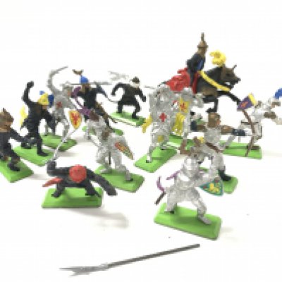 A Small Collection of Britains Knights.