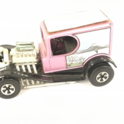 A Matchbox Superkings code3 hotrod this was produced exclusively for a girlfriend and is a one off dated 1974.