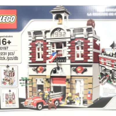 A Boxed And Sealed Lego Fire Brigade Set #10197.