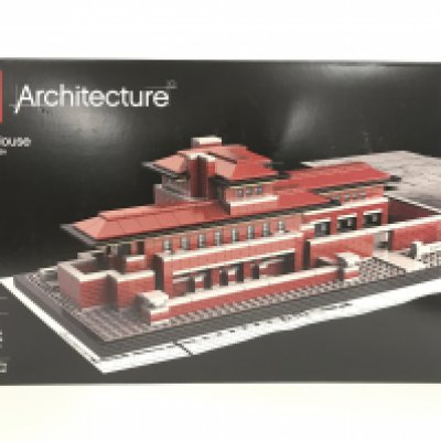 A Boxed And Sealed Lego Architecture Robbie House #21010.