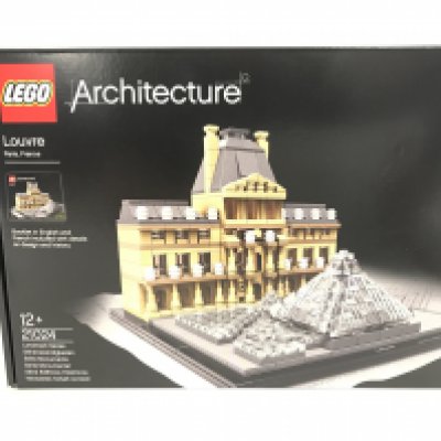 A Boxed And Sealed Lego Architecture Louvre. #21024.