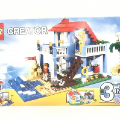 A Boxed And Sealed Lego Creator Seaside House.