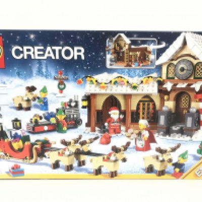3 X Boxed And Sealed Lego Santas Workshops.