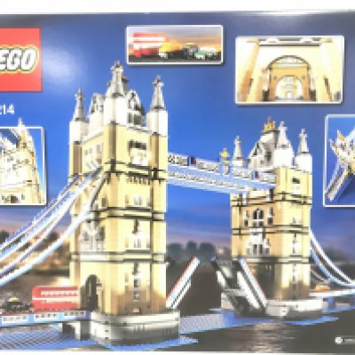 A Boxed And Sealed Lego Tower Bridge #10214.