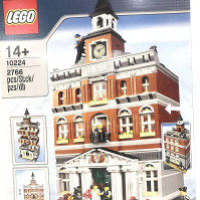 A Boxed And Sealed Lego Town Hall #10224.