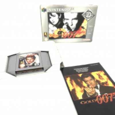 A Boxed Nintendo James Bond Goldeneye Game.