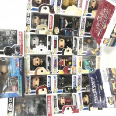 A Collection of Boxed Funko Pop Figures. No Reserve.