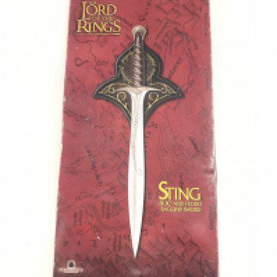 A Boxed United Cutlery Brands Ornamental Replica The Lord Of The Rings Sting. Bilbo And Frodo Baggins Sword. No Reserve.