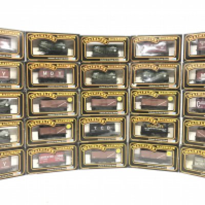 A Collection of Boxed 00 Gauge Mainline Wagons. No Reserve.