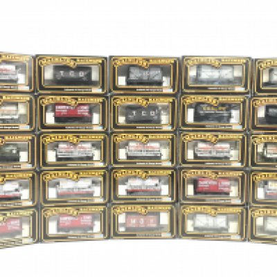 A Collection of Boxed 00 Gauge Mainline Wagons. No Reserve.
