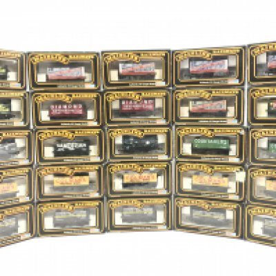 A Collection of Boxed 00 Gauge Mainline Wagons. No Reserve.