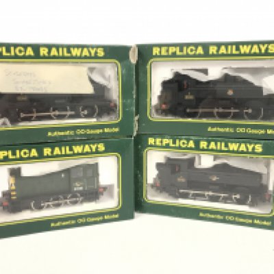 4 X Boxed 00 Gauge Replica Railways Locomotives. No Reserve.