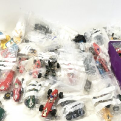 A collection of Scalextric Car spares and accessories. No reserve