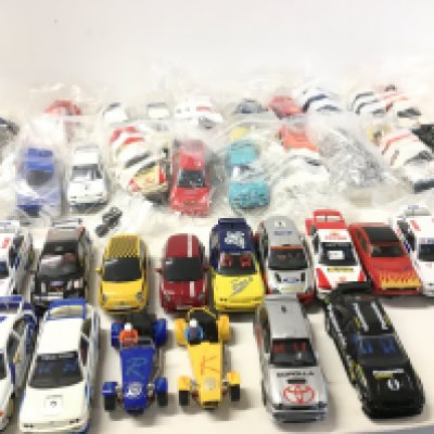 A collection of Scalextric cars spares and accessories. No reserve