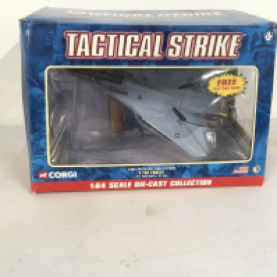 A boxed Corgi model aircraft US95141 a F140 Tomcat from the 2003 Operation Iraqi Freedom..VF2 Bounty Hunters US Navy