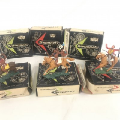A Collection of 6 Boxed Herald Swappets. No Reserve.