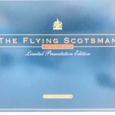 A Boxed Hornby 00 Gauge Flying Scotsman Locomotive With 2 Tenders.and A Flying Scotsman Open And Brake Pack. Limited Edition.(2).