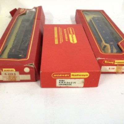3x boxed Triang Hornby model locomotives includes R.259S. Britannia with tender&hellip;R051 GWR &hellip;R.159 Double ended diesel. 00 gauge. No reserve