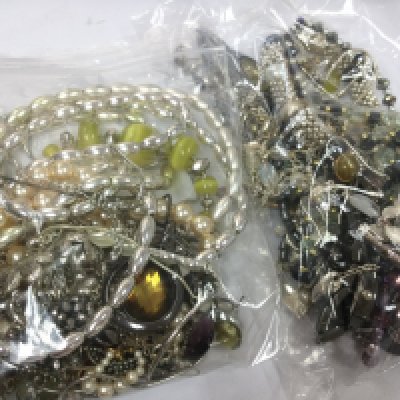 Collection mixed costume jewellery including necklaces, earrings. Postage category A- NO RESERVE