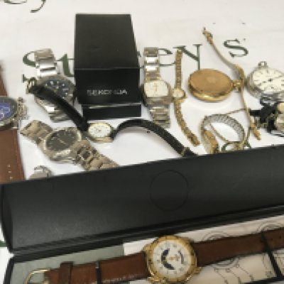 A collection of gents and ladies watches Sekonda and others- NO RESERVE