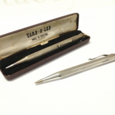 Two silver Yard O Led pencils . Postage category A