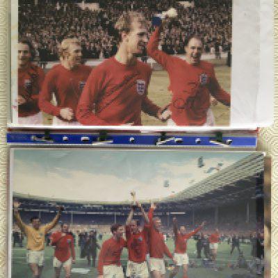 1966 England World Cup Signed Photo Collection: 54 mainly 10 x 8 inch photos with 6 individually signed, one double signed, one treble signed and a further team group x 5. (54)
