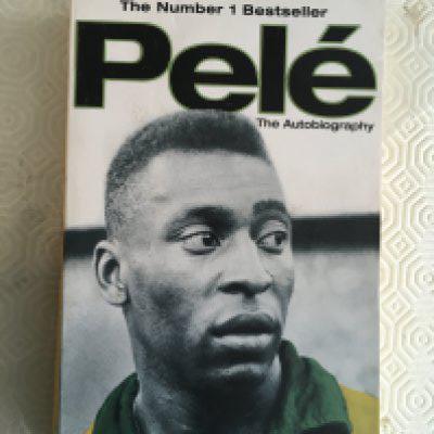 Pele Signed Football Book: 2006 paperback undedicated with full Edson Pele autograph.