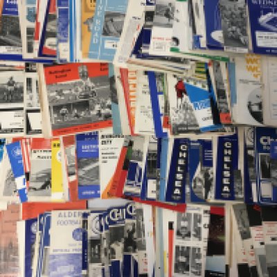 1960s Football Programmes: spanning the whole decade covering most league teams in overall good condition. (est 450)