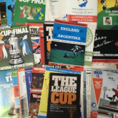 1960s Football Programmes: spanning the whole decade covering most league teams in overall good condition. (est 450)