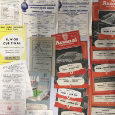 Reserve + Youth Football Programmes: Wide range of clubs and eras to include 50s Arsenal, 47/48 Swindon v Norwich, 51/52 Newcastle v Aston Villa, 54/55 Huddersfield v Preston. (120)