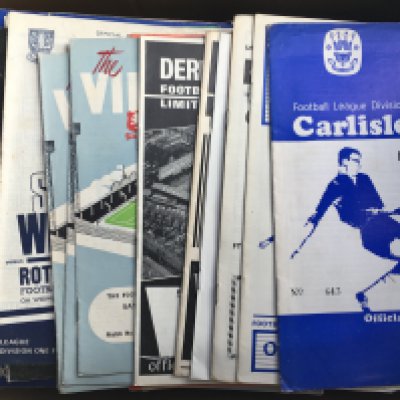1960s Football Programmes: Box containing a wide variety of teams mainly in good condition. (500)